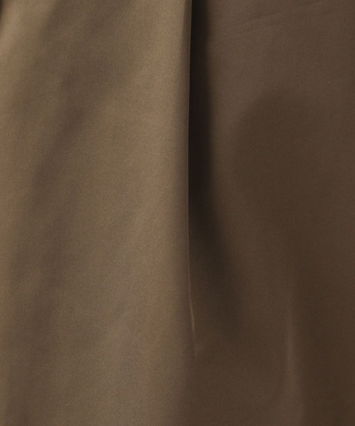 Elura（エルーラ）の「＜低身長サイズあり＞タックフレアスカート/144542（スカート・レディース・ネイビー/ダークブラウン・FREE）」の22枚目の写真