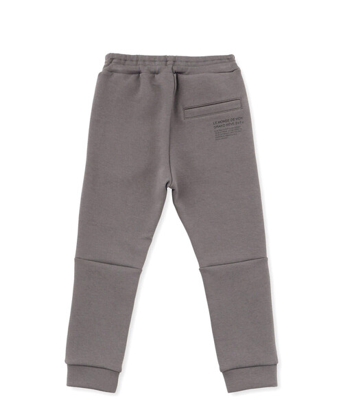 BeBe（ベベ）の「ボンディング切り替えジョグパンツ(80~150cm)（スウェットパンツ・キッズ・グレー/グリーン・100cm/90cm/120cm/110cm/140cm/150cm/130cm/80ｃｍ）」の8枚目の写真