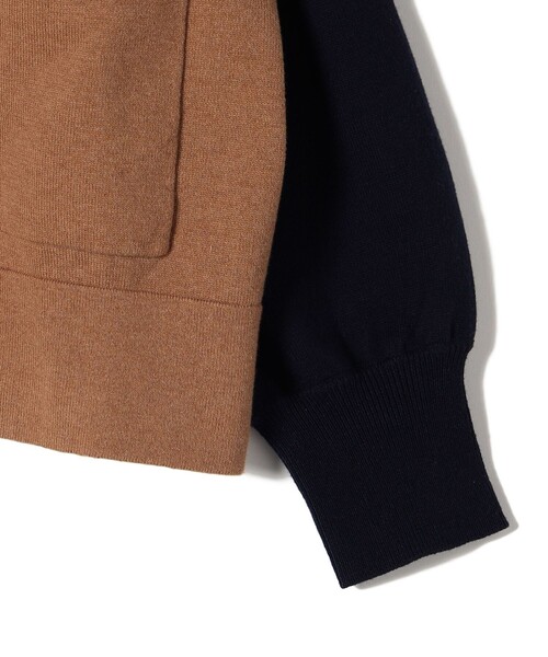 SHIPS（シップス）の「【WEB限定】〈手洗い可能〉配色 ポケット カーディガン（カーディガン/ボレロ・レディース・オフホワイト/ライトグレー/キャメル/ネイビー/ブラウン・ONE SIZE）」の15枚目の写真