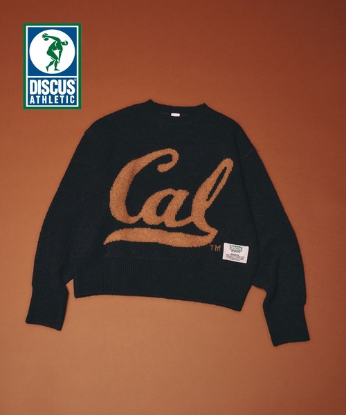 FOREVER 21（フォーエバー トゥエンティーワン）の「【2024FW】DISCUSカレッジニット（ニット/セーター・レディース・ブラック/ネイビー/イエロー/グリーン/オフホワイト/グレー/ナチュラル/ブルー・FREE）」の6枚目の写真