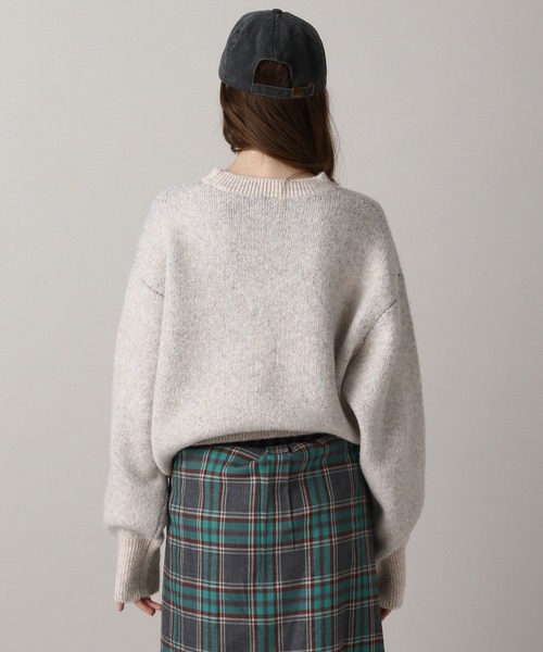 FOREVER 21（フォーエバー トゥエンティーワン）の「【2024FW】DISCUSカレッジニット（ニット/セーター・レディース・ブラック/ネイビー/イエロー/グリーン/オフホワイト/グレー/ナチュラル/ブルー・FREE）」の18枚目の写真