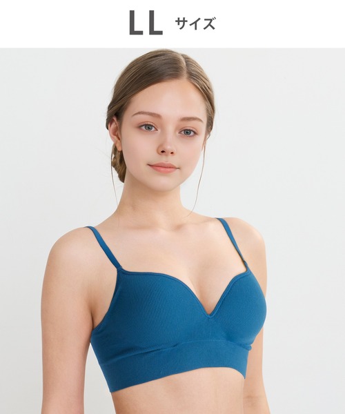 GOCOCi ゴコチ」 ノンワイヤーブラ ハーフトップ（ブラジャー