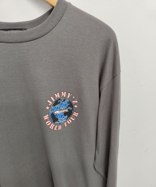 JIMMY'Z / ジミーズ 】 World Tour L/S TEE/ロンT（Tシャツ/カットソー