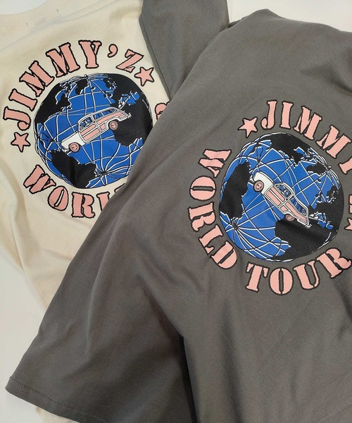 セール】【 JIMMY'Z / ジミーズ 】 World Tour L/S TEE/ロンT（Tシャツ