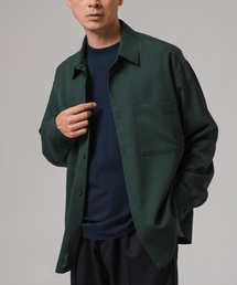 EDIFICE | ウォッシャブル ツイル CPO シャツ(シャツ/ブラウス)