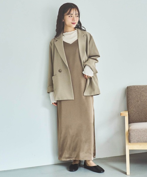 mil（ミル）の「【150㎝前後の小柄さんサイズ】ダブルブレスト