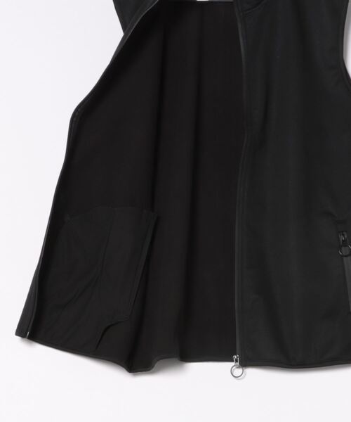 NYLAUS(ナイラス)の「防風 裏フリース スタンドカラー スウェットベスト(ベスト・メンズ・杢グレー/ネイビー/ブラック/その他・L/LL/M)」の6枚目の写真