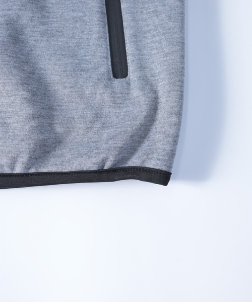 NYLAUS(ナイラス)の「防風 裏フリース スタンドカラー スウェットベスト(ベスト・メンズ・杢グレー/ネイビー/ブラック/その他・L/LL/M)」の10枚目の写真