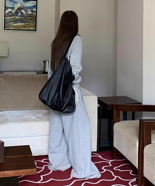 SANSeLF（サンセルフ）の「【LONSLAN】 ダブルループベルトスラックス　sanwl24a030（スラックス・レディース・グレー・FREE）」の11枚目の写真