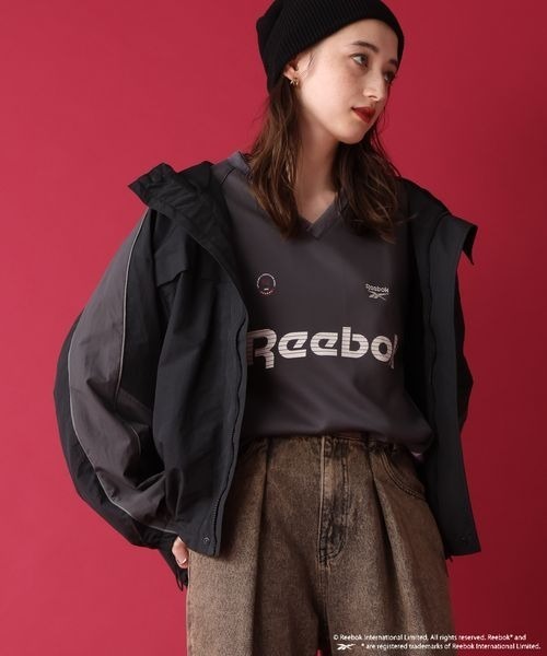 JEANASIS(ジーナシス)の「【Reebok別注】ハイショクマウンテンパーカー/209565(マウンテンパーカー・レディース・ブラック系その他/ライトグレー系/グレー系その他・FREE)」の8枚目の写真