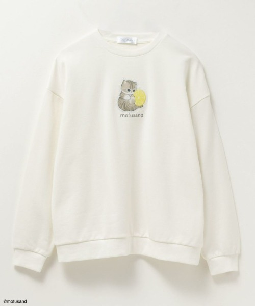mofusand モフサンド レモンプリントトレーナー（スウェット）｜Mac