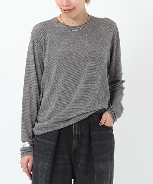 追加ナッピングロングスリーブTシャツ（Tシャツ/カットソー