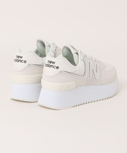 NEW BALANCE(ニューバランス)の「【New Balance】WL574Z(スニーカー・レディース・ホワイト・23cm/23.5cm/24.5cm/25cm/22.5cm/24cm)」の2枚目の写真