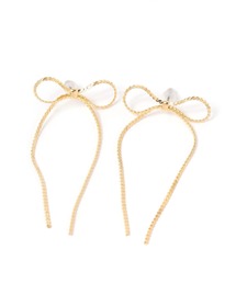 niko and... | メタルロングリボンピアス(ピアス（両耳用）)