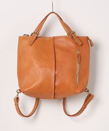 zucchero | ズッケロ 3way リュック ショルダーバッグ レディース 本革 49184(バックパック/リュック)