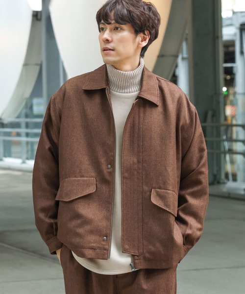 セール】ツイードライクステンブルゾン / 151300（ブルゾン）｜LAKOLE