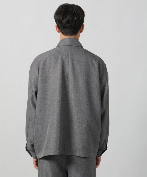 LAKOLE（ラコレ）の「ツイードライクステンブルゾン / 151300（ブルゾン・メンズ・ブラウン/グレー/ブラック・MEDIUM/LARGE）」の14枚目の写真