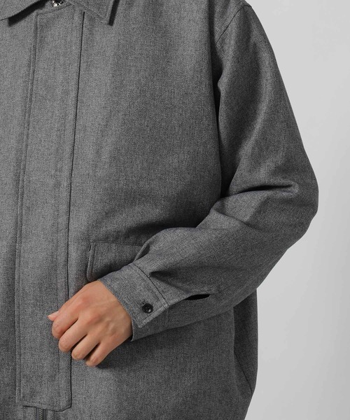 LAKOLE（ラコレ）の「ツイードライクステンブルゾン / 151300（ブルゾン・メンズ・ブラウン/グレー/ブラック・MEDIUM/LARGE）」の17枚目の写真