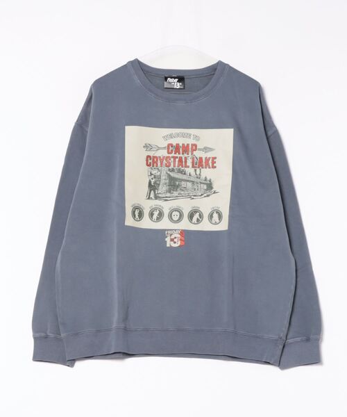【Friday the 13th/13日の金曜日】オリジナルデザイン 裏起毛クルーネックスウェット JASON ジェイソン(スウェット)|JEANS MATE(ジーンズメイト) 【Friday the 13th/13日の金曜日】オリジナルデザイン 裏起毛クルーネックスウェット JASON ジェイソン(スウェット)|JEANS MATE(ジーンズメイト)