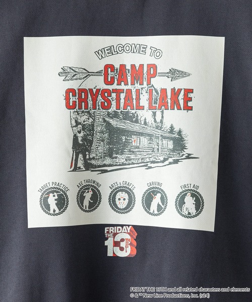 【Friday the 13th/13日の金曜日】オリジナルデザイン 裏起毛クルーネックスウェット JASON ジェイソン(スウェット)|JEANS MATE(ジーンズメイト) 【Friday the 13th/13日の金曜日】オリジナルデザイン 裏起毛クルーネックスウェット JASON ジェイソン(スウェット)|JEANS MATE(ジーンズメイト)