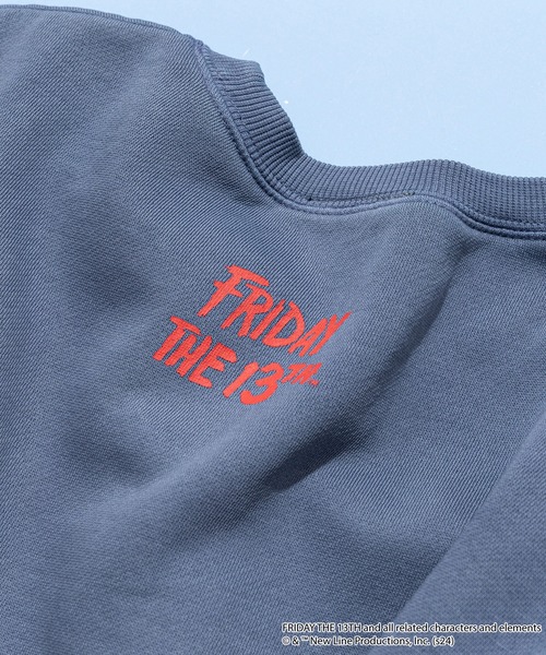 【Friday the 13th/13日の金曜日】オリジナルデザイン 裏起毛クルーネックスウェット JASON ジェイソン(スウェット)|JEANS MATE(ジーンズメイト) 【Friday the 13th/13日の金曜日】オリジナルデザイン 裏起毛クルーネックスウェット JASON ジェイソン(スウェット)|JEANS MATE(ジーンズメイト)