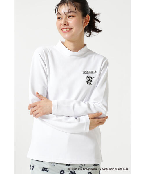 新品 JACK BUNNY ドラえもん 長袖 白 size:1 Jack Bunny!!】【ドラえもん】ダンボール裏カノコ長袖モック