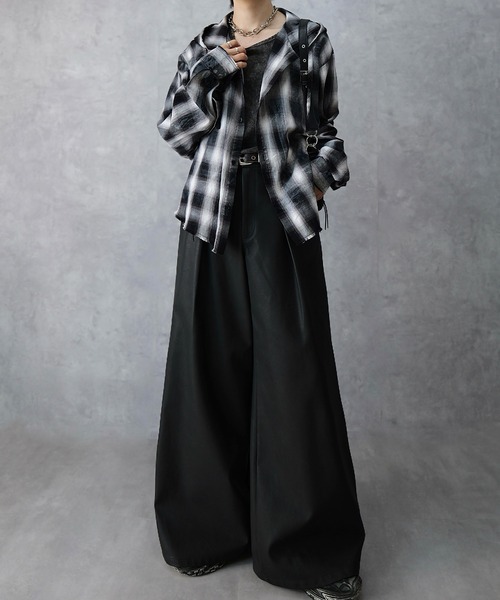 Spielio】vintage like wide flare pants/ヴィンテージライク