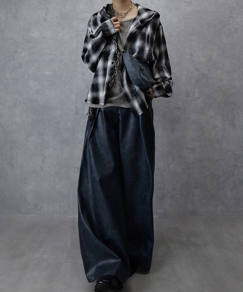Spielio】vintage like wide flare pants/ヴィンテージライク