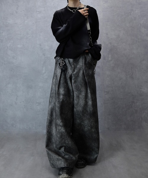 Spielio】vintage like wide flare pants/ヴィンテージライクワイド