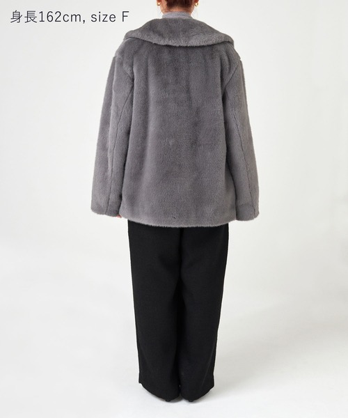 N.O.R.C（ノーク）の「ファーコート（その他アウター・レディース・グレー/ブラウン・フリー）」の10枚目の写真