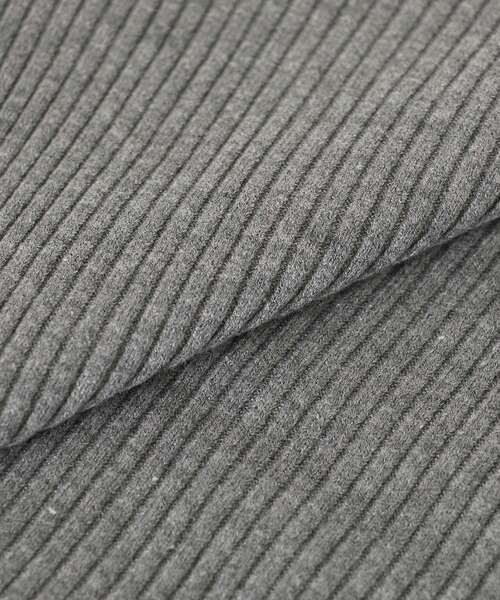 le.coeur blanc（ルクールブラン）の「フリルリブニット（ニット/セーター・レディース・オフホワイト/グレー/ブラック・38）」の13枚目の写真