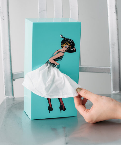 BIRTHDAY BAR（バースデイバー）の「Flapper tissue Tissue UP Girl（インテリア雑貨・レディース・レモンイエロー/オレンジ/ミント・0）」の4枚目の写真