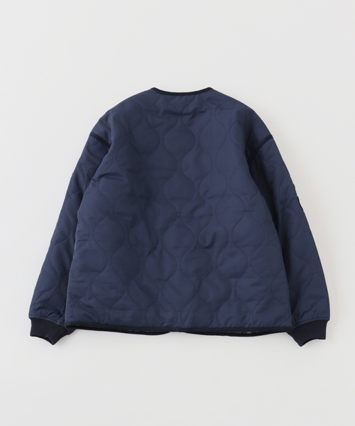 ジャケット・アウター Evisen REVERSIBLE SOUVENIR QUILTED JKT Evisen Skateboards JACKET REVERSIBLE SOUVENIR QUILTED JKT - OLIVE