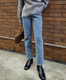 esutoreja | テーパードシンプルデニム(デニムパンツ)