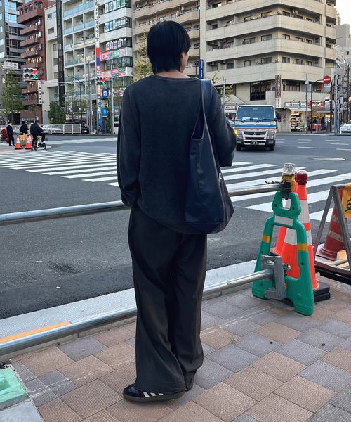【ユニセックス】ストーンウォッシュ加工畦編みニット(ニット/セーター)|UNDERSTATEMENTs(アンダーステイトメント) 【ユニセックス】ストーンウォッシュ加工畦編みニット(ニット/セーター)|UNDERSTATEMENTs(アンダーステイトメント)