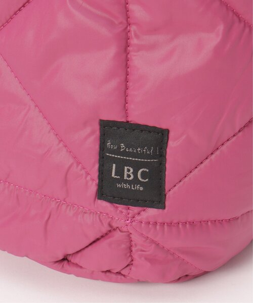 LBC（エルビーシー）の「キルティング2WAYトートバッグ（ショルダーバッグ・レディース・ピンク/オフホワイト/グレー・FREE）」の19枚目の写真