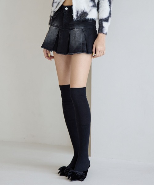 2025SS】加工デニムミニスカート（デニムスカート）｜FOREVER 21