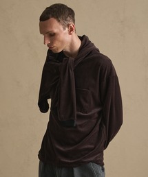 ベロアウォームコードプルオーバー