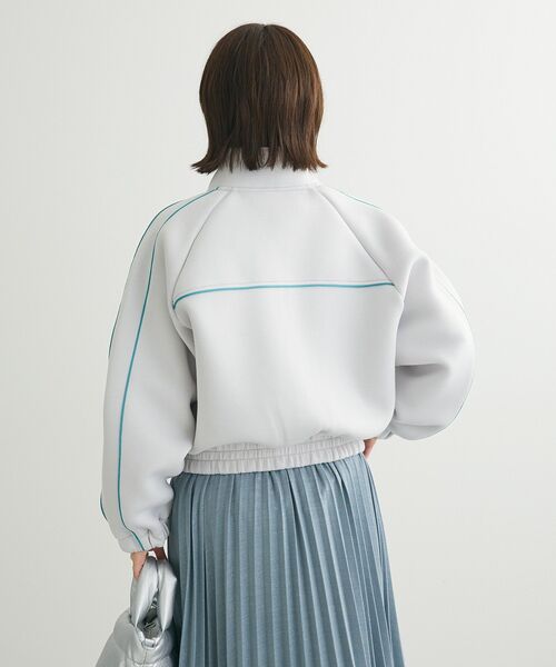 Sugar spoon（シュガースプーン）の「・SUGAR SPOON ライントラックジャケット（ジャージ・レディース・ライトグレー/モカ/ブラック・FREE）」の9枚目の写真