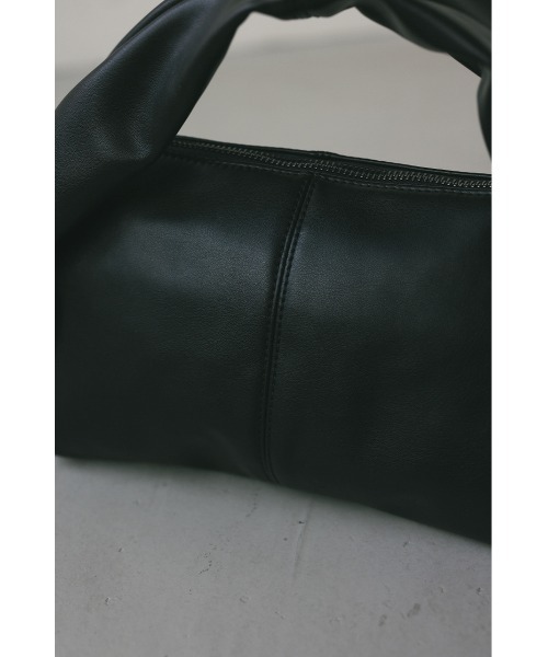 STYLEMIXER（スタイルミキサー）の「ハンドルボートバッグ（ハンドバッグ・レディース・アイボリー/ブラック・FREE）」の7枚目の写真