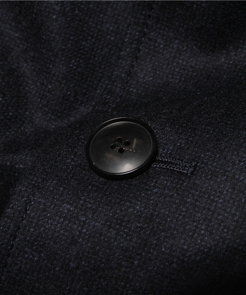 SHIPS（シップス）の「SC: ウール ボンディング チェスターコート （ソリッド）（チェスターコート・メンズ・ネイビー・MEDIUM/X-LARGE/LARGE/SMALL）」の10枚目の写真