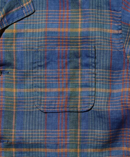 BEAMS PLUS（ビームスプラス）の「4ボタン メッシュ チェック カフス ジャケット（その他アウター・メンズ・オリーブ/ネイビー・M/L/XL/S）」の22枚目の写真