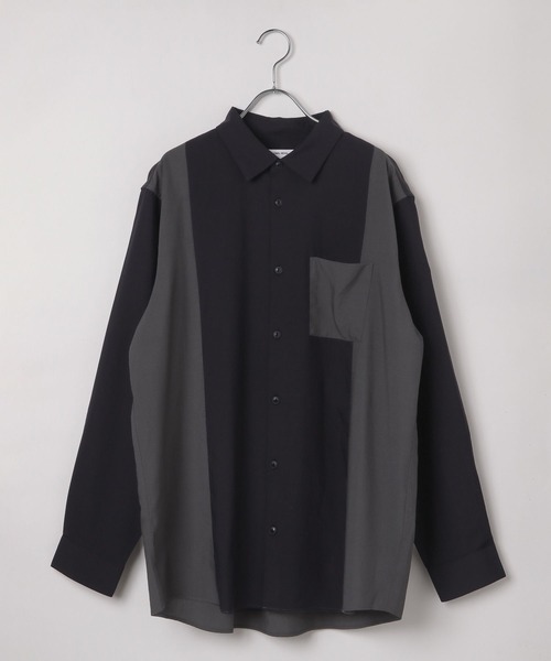 セール】サラサマ切り替えシャツ/長袖/234564（シャツ/ブラウス