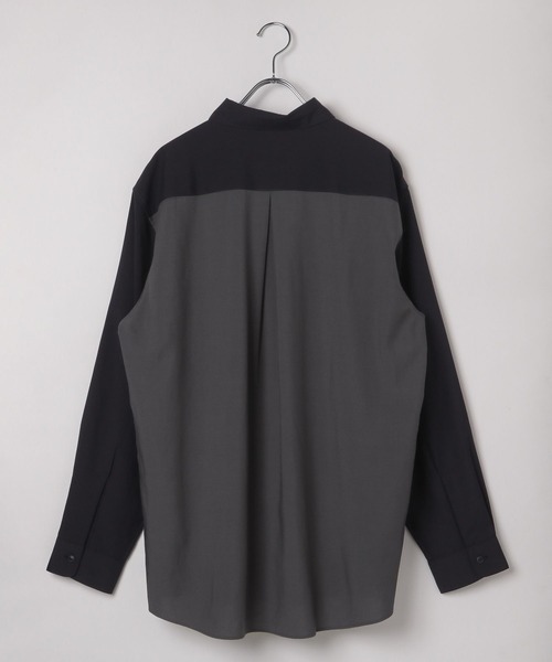 セール】サラサマ切り替えシャツ/長袖/234564（シャツ/ブラウス