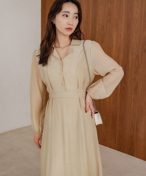 美品【MISS DIOR 】ヴィンテージ ワンピース くるみボタン po-00158_19.jpg