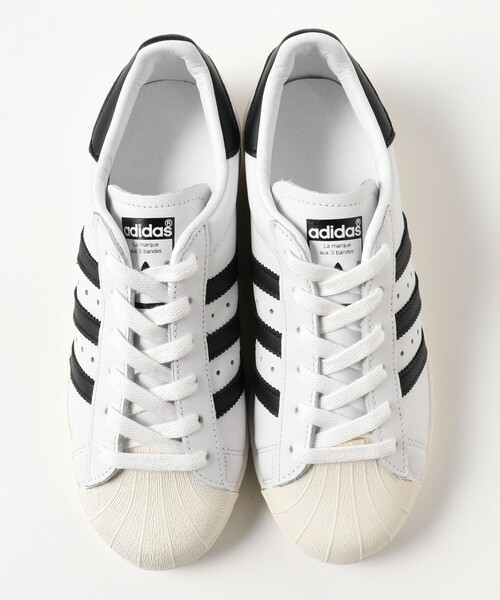 adidas(アディダス)の「adidas / SUPERSTAR(スニーカー・レディース・オフホワイト/ブラック・23.5/24/24.5)」の8枚目の写真