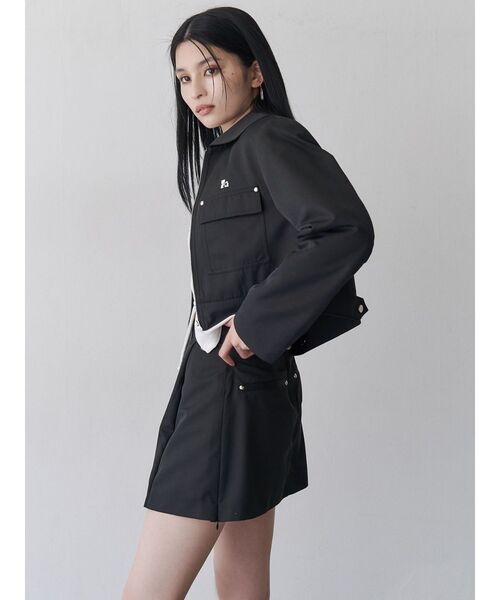 MURUA（ムルーア）の「【SET UP対応】サイドファスナーミニスカート（スカート・レディース・グレー/ブラック/ベージュ・2/1）」の10枚目の写真