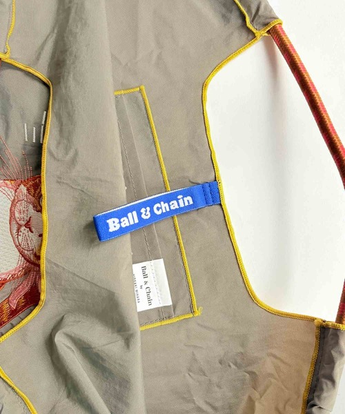 Ball&Chain（ボールアンドチェーン）の「[Ball&Chain]shopping bag-D.BABY CAT(M)（エコバッグ/サブバッグ・レディース・ベージュ/グレー/ブルー・M）」の9枚目の写真