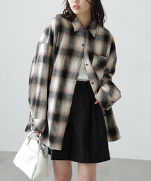 FREE'S MART | ◆ヴィンテージ風チェックオーバーシャツ(シャツ/ブラウス)