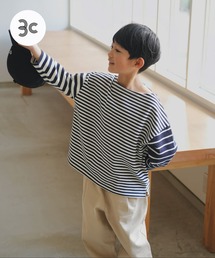 URBAN RESEARCH DOORS | 『WEB/一部店舗限定サイズ』CPボートネックボーダー(KIDS)(Tシャツ/カットソー)